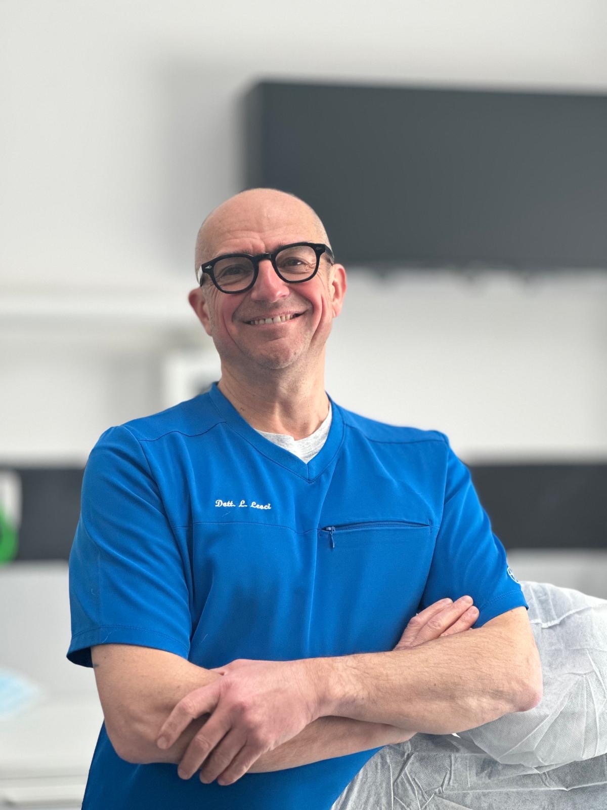 Dott. Luca Leoci, titolare dello Studio Dentistico Leoci