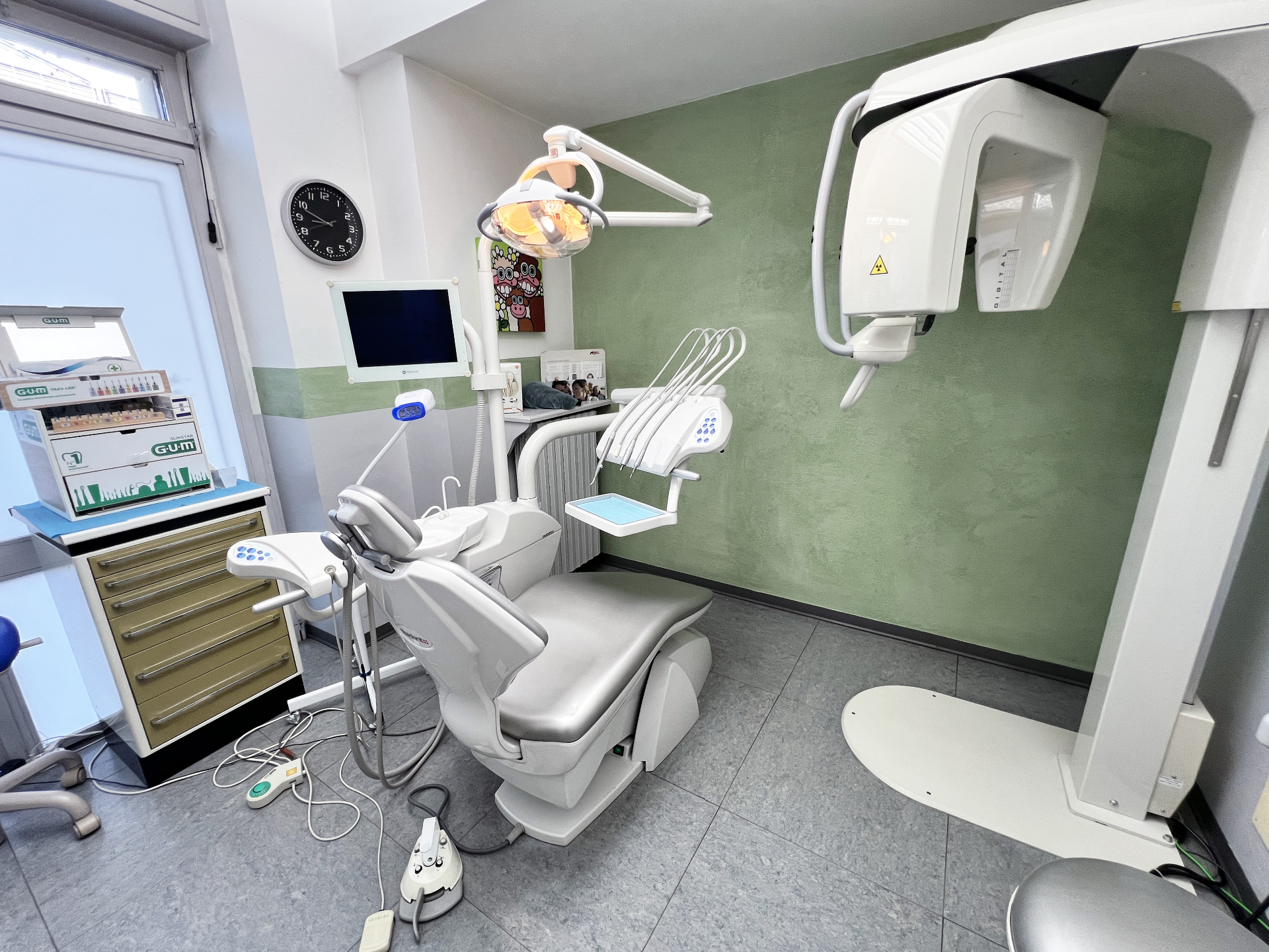 Sala operativa dello Studio Dentistico Leoci a Torino